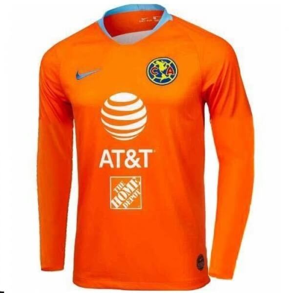 Camiseta Club América Tercera equipación ML 2019-2020 Naranja